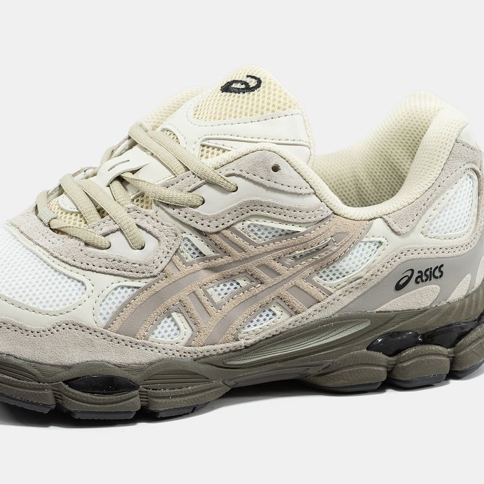 Кросівки Кроссовки Asics Gel-NYC Beige Бежевий Хакі Бежевый Хаки Кросовки демісезон