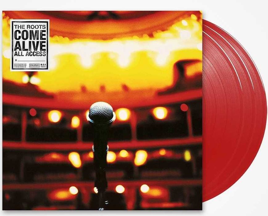 The Roots - The Roots Come Alive, 3LP, Red winyl, Folia, LTD 1/1000