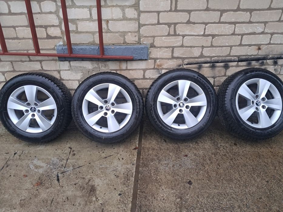 Продам орег.диски Skoda Superb 5 112 R  16+зим резина GOOD VEAR,21 рік