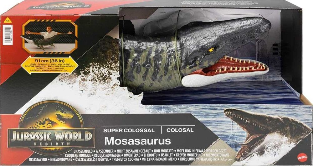 Динозавр Тиранозавр Неймовірна атака Ті-Рекса Світ Юрського періоду Jurassic world Tyrannosaurus T Rex Dinosaur Mattel JCH02