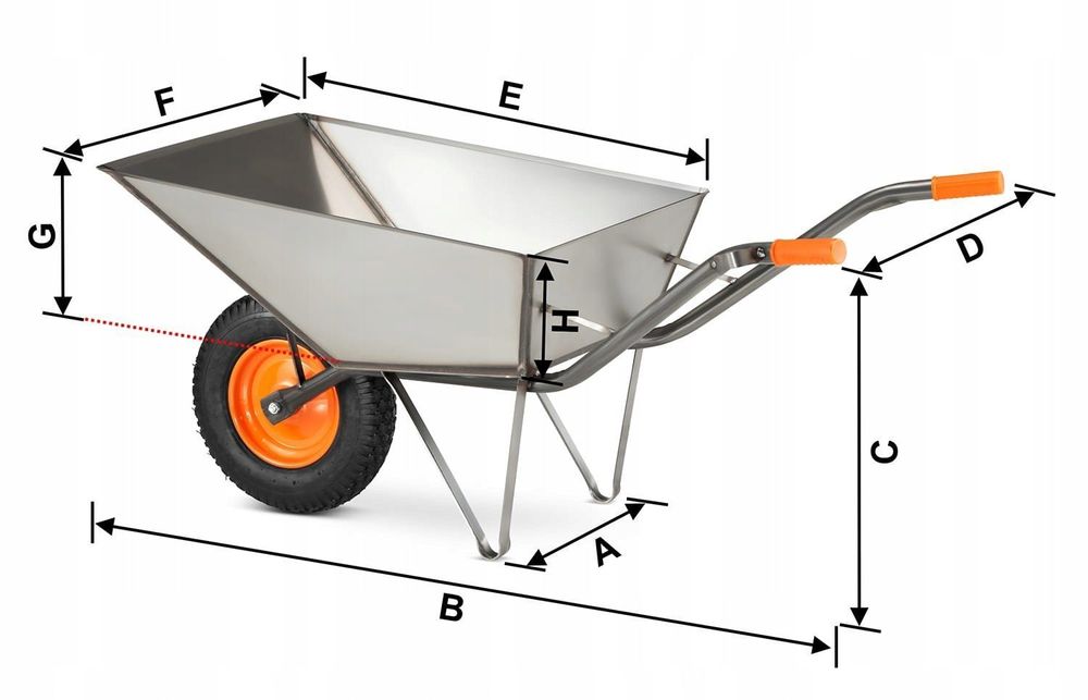 Transportowe pojemnik 120L 210kg metalowy do magazynowania