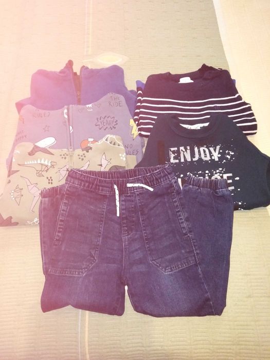 Zestaw ubrań dla chłopca 110-116