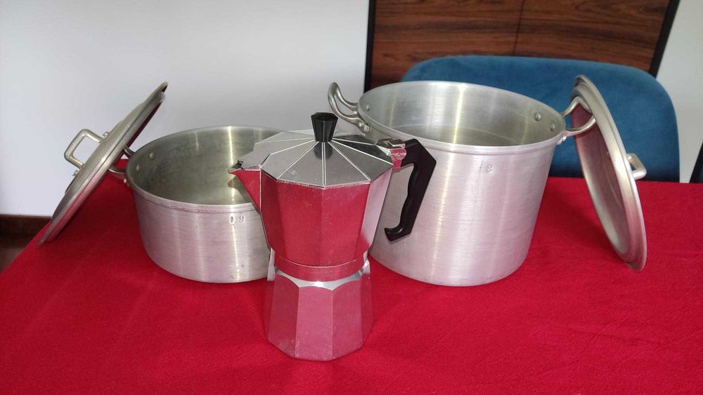 Conjunto artigos cozinha campismo