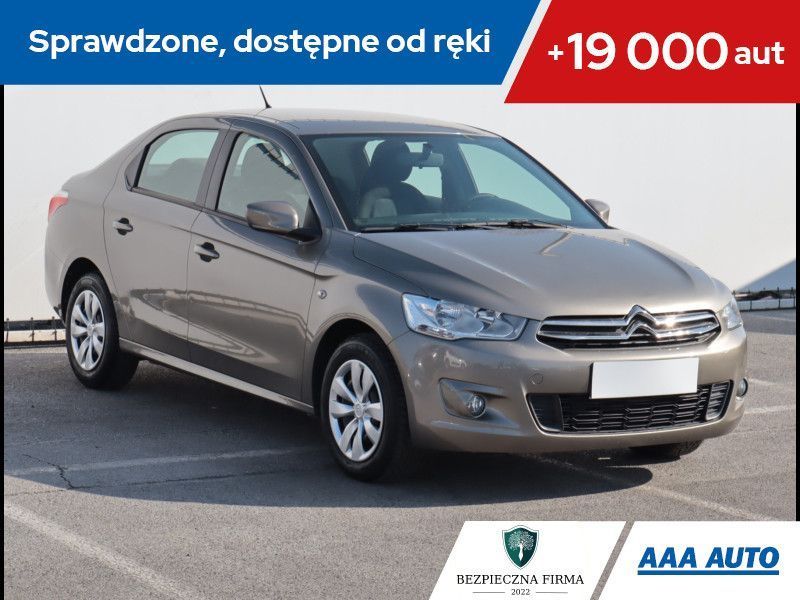 Citroën C-Elysée 1.6 VTi, Salon Polska, Serwis ASO, Klima, Tempomat