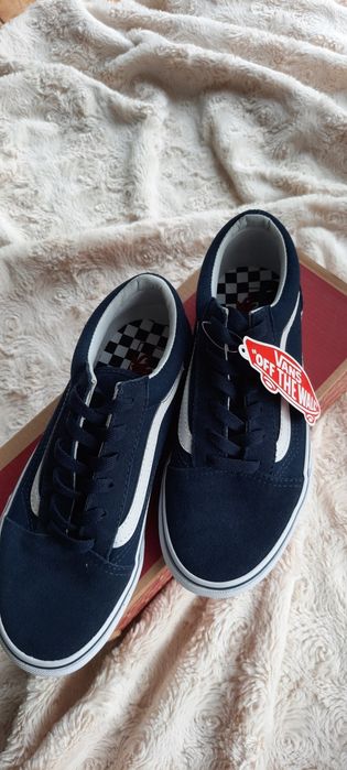 Nowe z metkami niskie granatowe Vans Old Skool roz 36