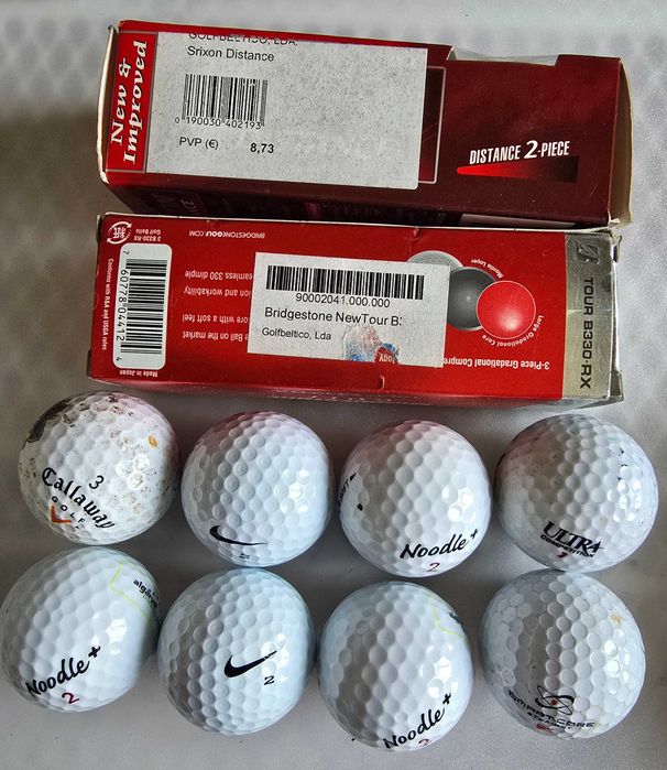 Bolas  de golfe