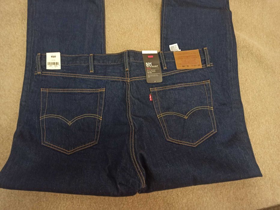 джинси чоловічі levis 501 premium великий розмір