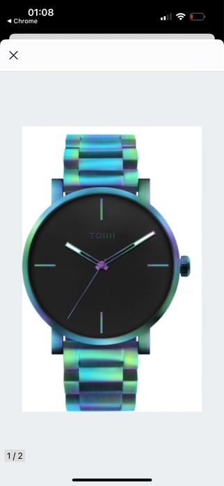 Zegarek męski wielokolorowy Torii