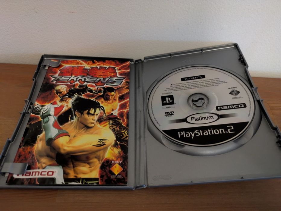 Jogo PS2 ( PlayStation 2 ) " Tekken 5 " (Optimo Estado)
