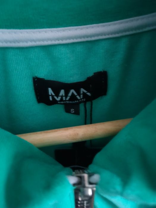 Nowa męska bluza welurowa Boohoo Man S