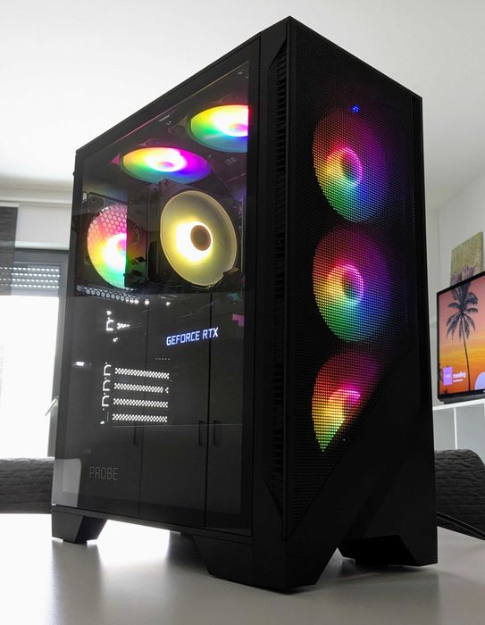 NOWY Komputer gamingowy do gier RTX 3050 8GB Ryzen 5 3600 GWARANCJA