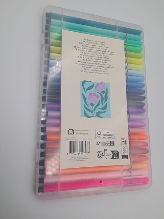 24 pisaki pędzelkowe Avec