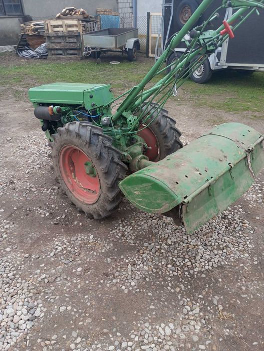 Glebogryzarka pług wózek traktorek Holder E14 Dzik C-308