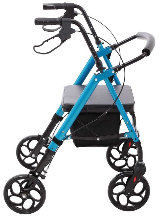 Ролатор алюмінієвий з регулюванням висоти сидіння MED1-KY9158L-8