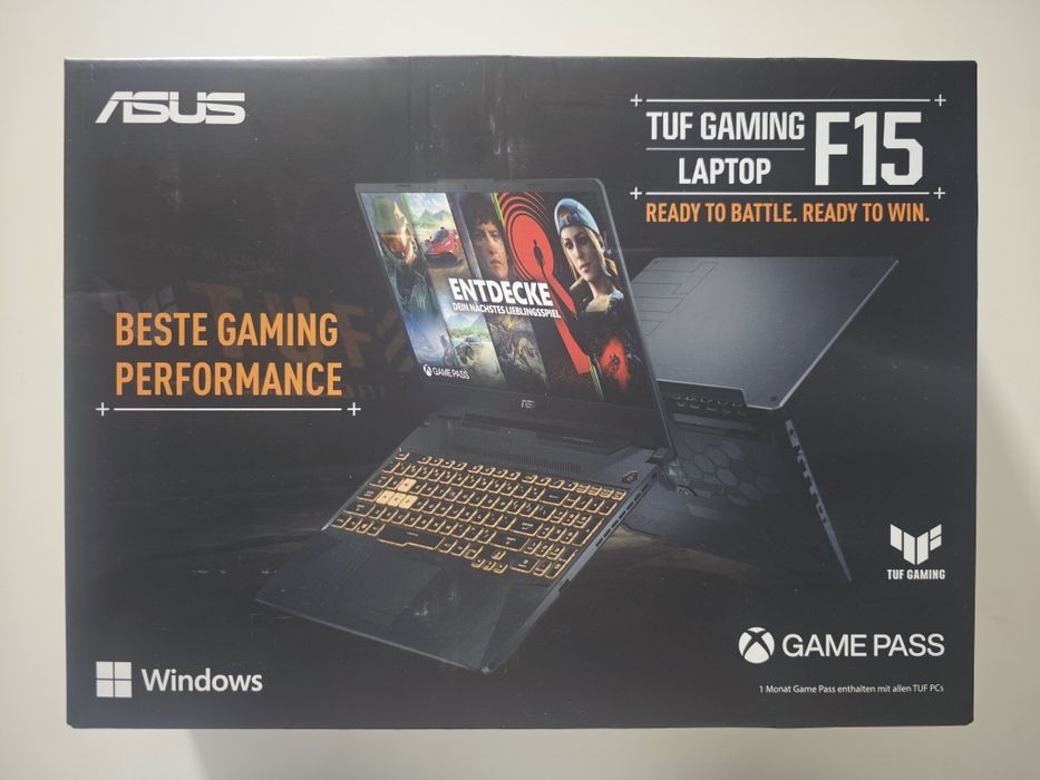 Ноутбук ASUS TUF Gaming F15 FX506H, 15,6 (32GB RAM, 512GB SSD, Core i5, RTX 3050)