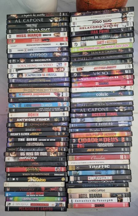 Grande Lote de DVDS Originais tenho mais alem destes