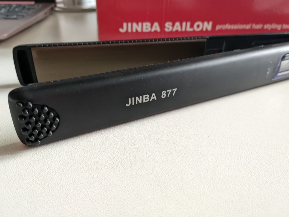 Випрямляч / утюжок для волосся Jinba JB-877 (з дисплеєм)