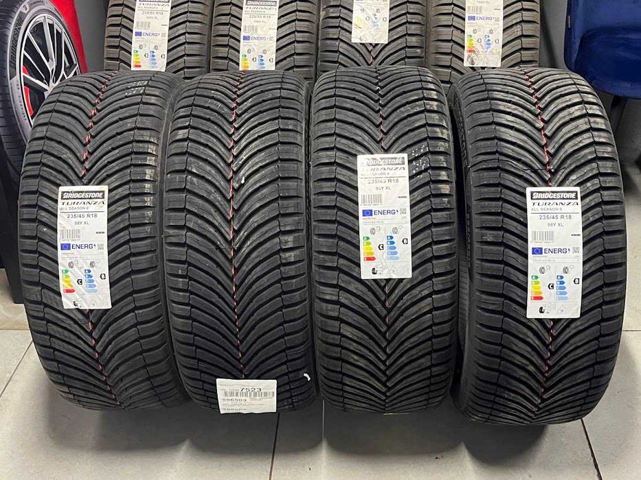 235/45R18 Bridgestone Turanza 6 AllSeason cztery nowe opony całoroczne