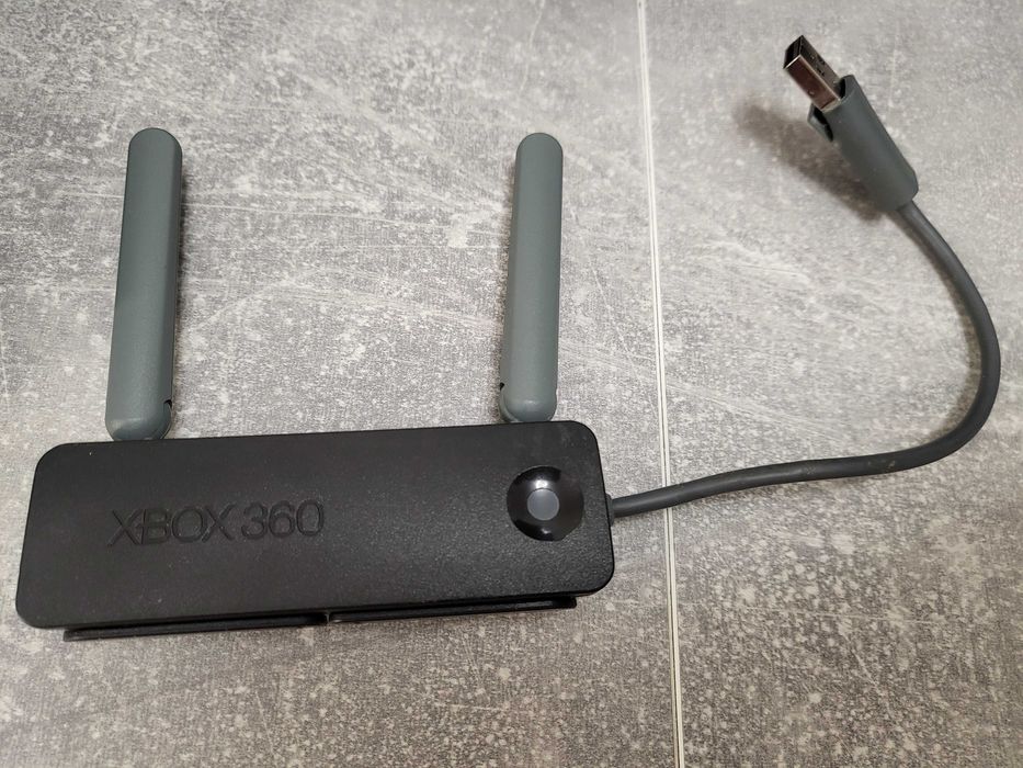 Xbox 360 Bezprzewodowy Adapter Sieciowy Black Elite Model