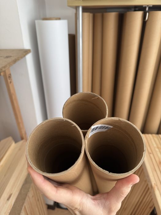 Тубус картонний , шпуля , гильза