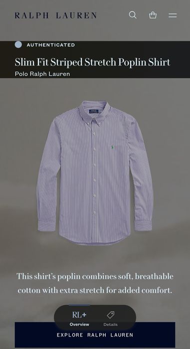 Koszula Męska Ralph Lauren M