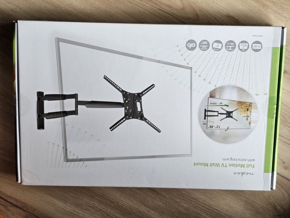 Suporte TV Full Motion 13" - 86" Nedis (como novo)