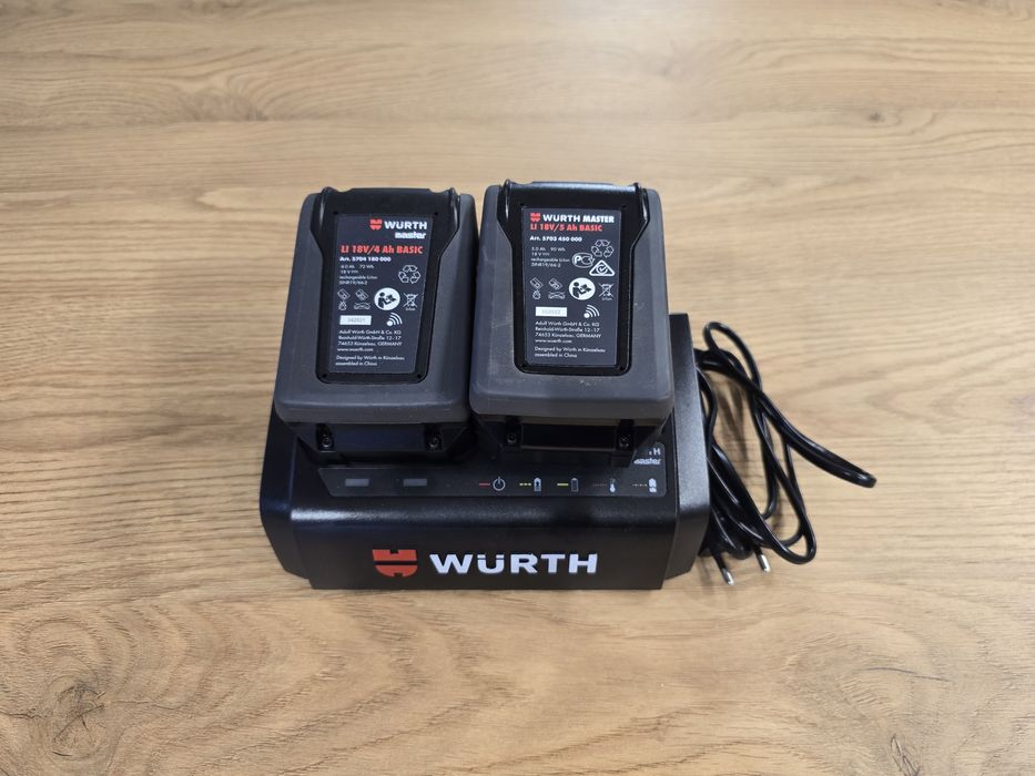 Akumulator Bateria WURTH Li-18V/4Ah+ Ładowarka