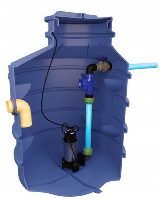 Przepompownia ścieków surowych fi 1000/1900 IBO KRAKEN 230V