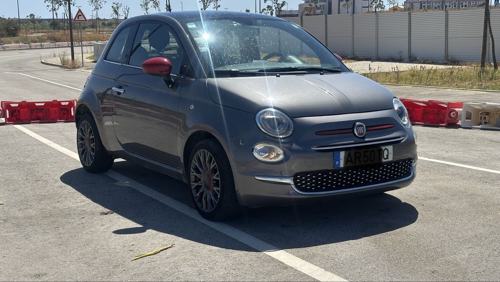 Fiat 500 1.0 Hybrid Red