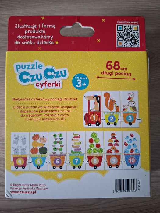 Puzzle Czu Czu cyferki