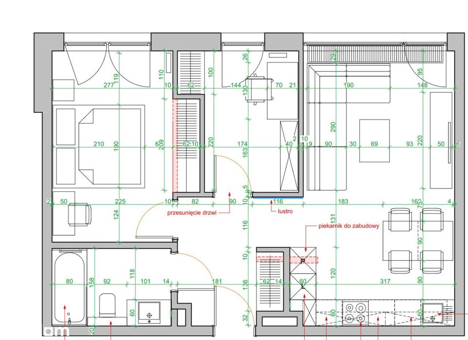 Fully Furnished 3-Room Apartment in Green Sadyba – Move-In Ready