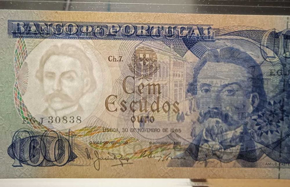 Colecção de 3 Notas 100 escudos - Portes Grátis