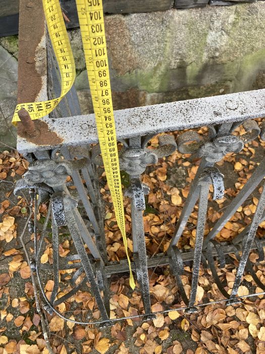 Varanda ferro galvanizado antiga