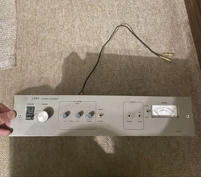 Itelco J201 Stereo Encoder - Encoder FM Estéreo Profissional Vintage