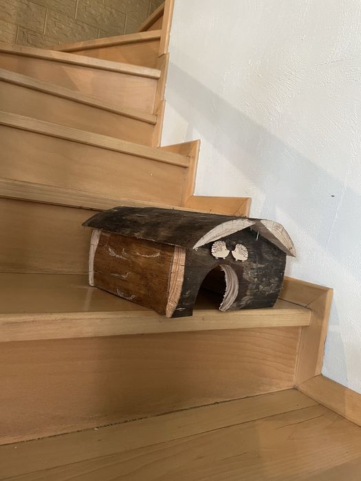 Domek dla jeża na zimę