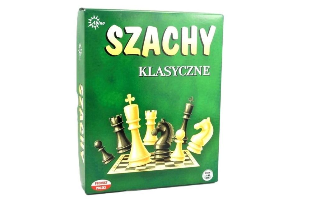 Szachy klasyczne ABINO ABINO pudełko,258x204 mm