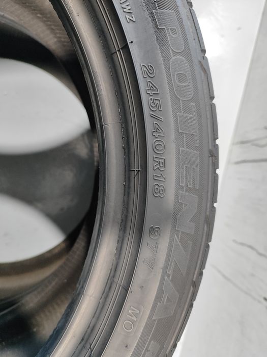 2 pneus semi novos 245-40R18 Bridgestone Potenza - Oferta dos Portes