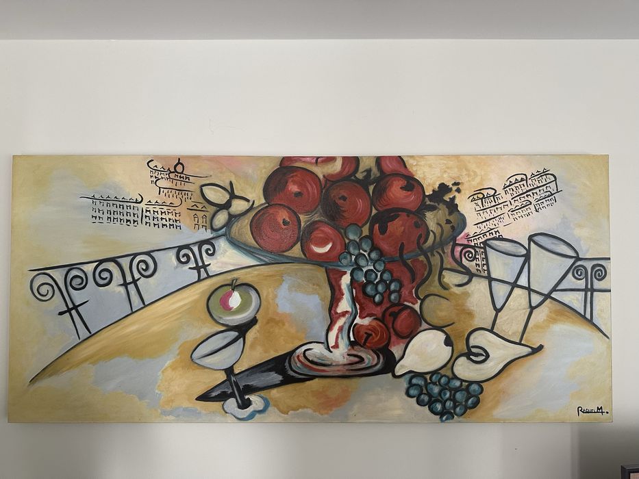 Quadro a óleo - Naturez Morta