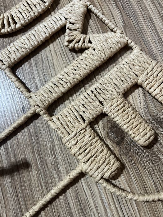 Wieszak na ubrania wiklinowy Home