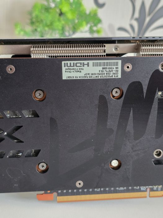 AMD XFX Radeon RX 6700 XT Speedster SWFT 309  12GB Пломба