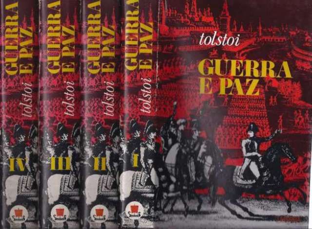 "Guerra e Paz" de Leo Tolstoi.