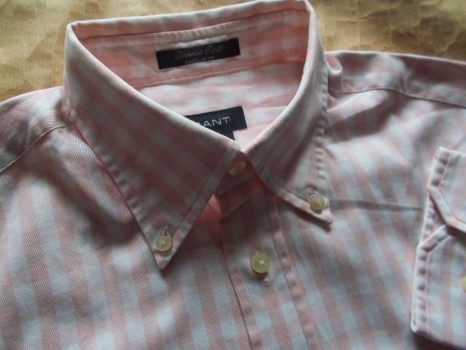 L GANT Premium Pinpoint Twill Nowa Koszula Męska  42,5 cm, Szwecja