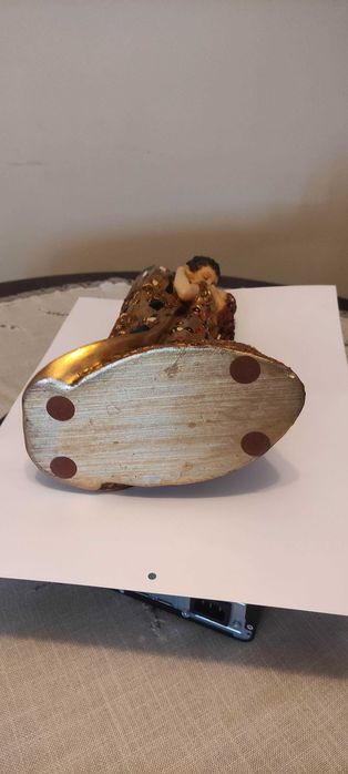 Estatueta cerâmica O Beijo. Gustav Klimt