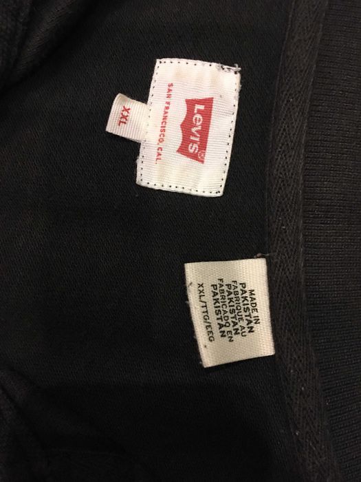 Koszulka polo Levis czarna XXL stan idealny
