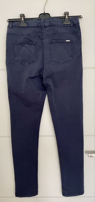 Quiosque lekkie szaro-niebieskie jeansy 38 M