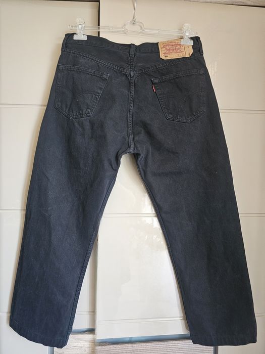 Czarne spodnie jeansowe r L/XL Levi's