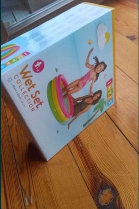 Dla dzieci mały dmuchany basen basenik 86x25