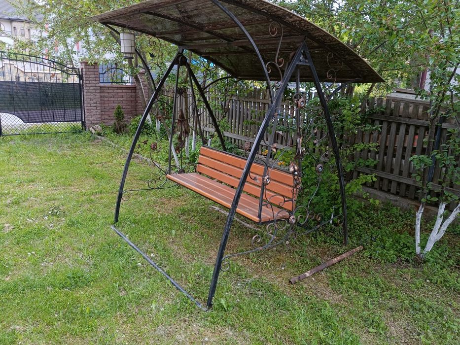 Гойдалка садова металева