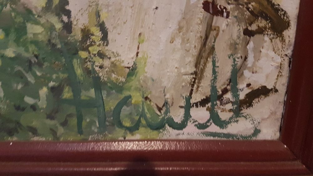 Duży obraz malowany na płótnie