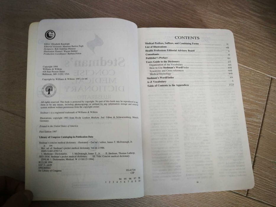 stedman's concise medical dictionary ilustrated 2 edition